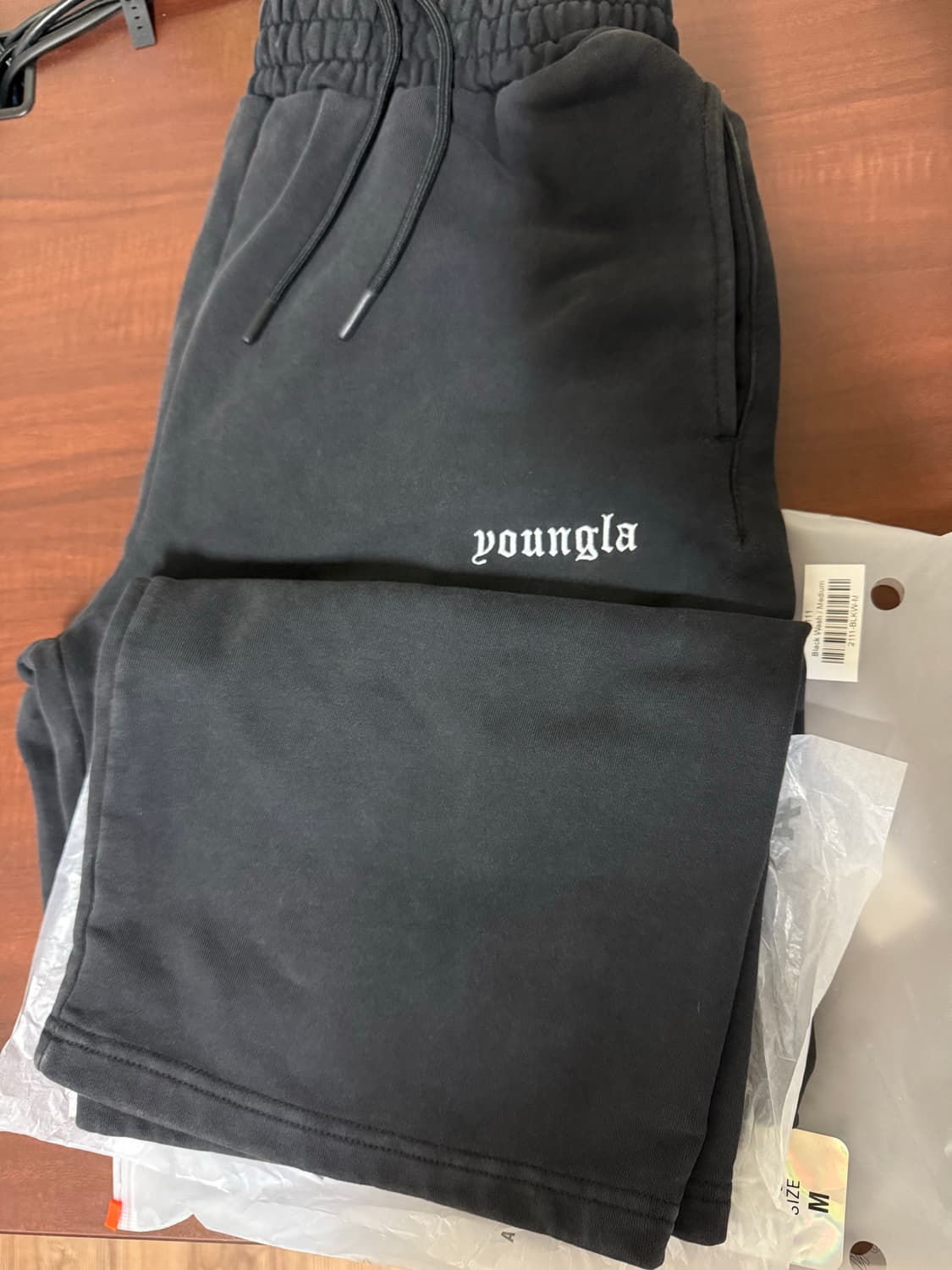 Youngla 클래식 스웨트 팬츠 조거 상품이미지3