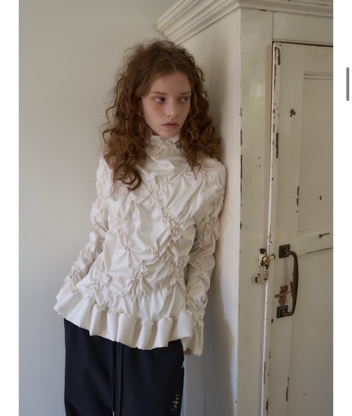 아우어솔티 블라우스 (셋업 있어요) 상품이미지1