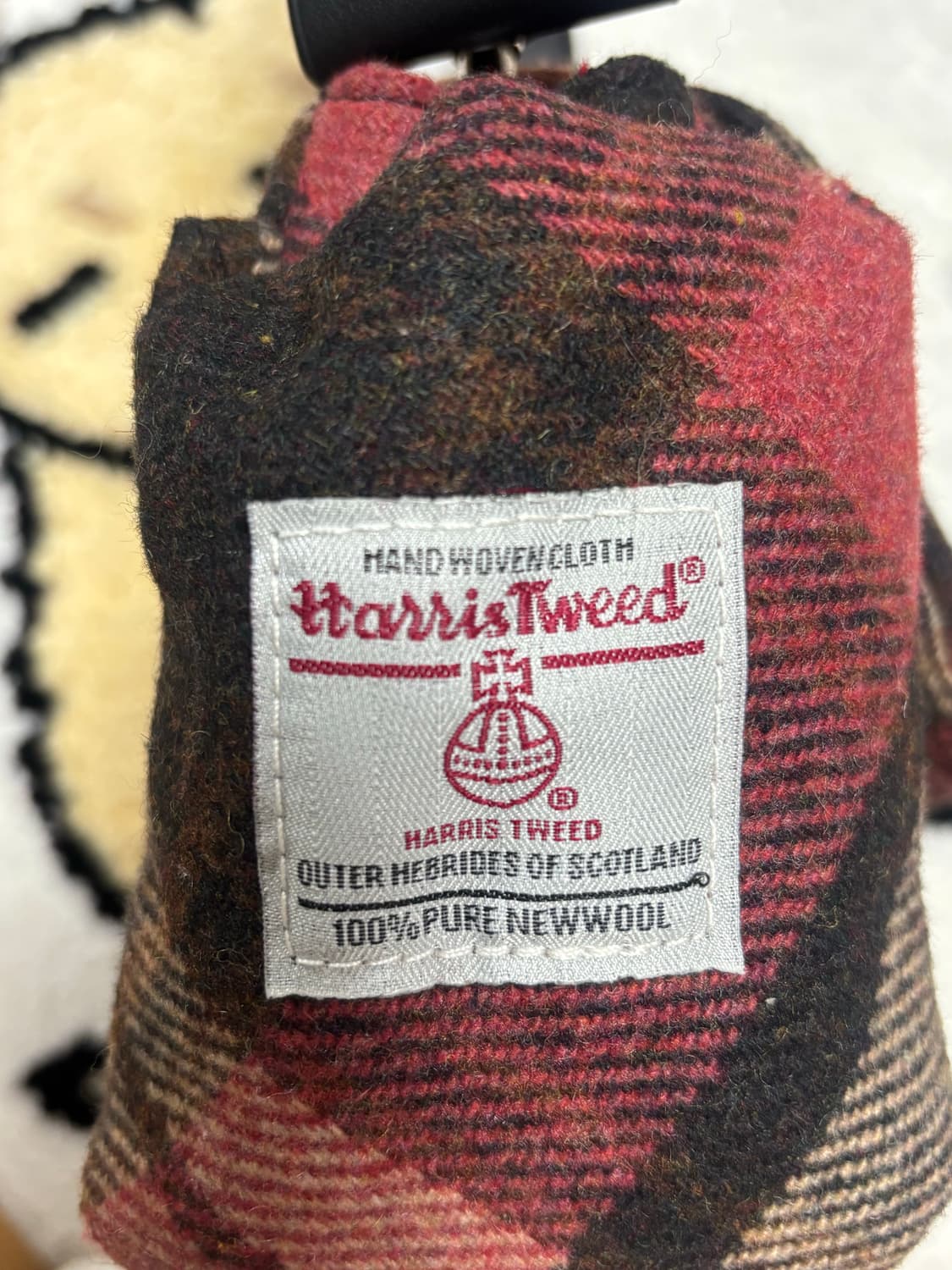 비비안웨스트우드x헤리스트위드 헤이즐 트레저 핸드백   상품이미지3