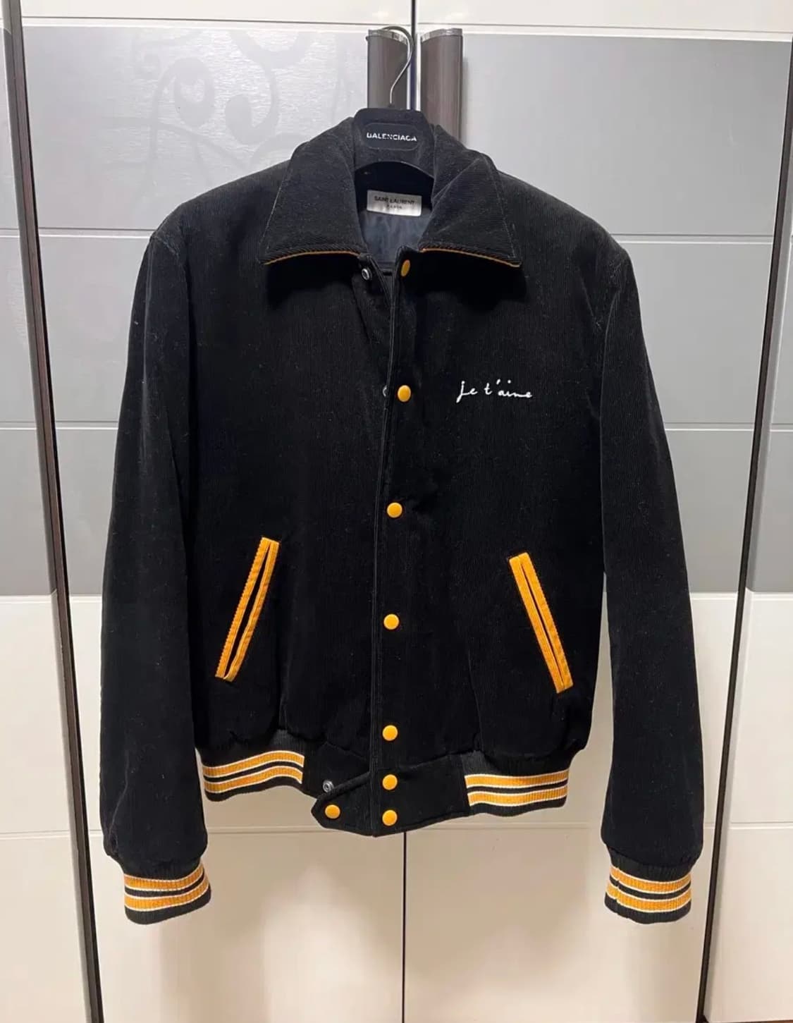 생로랑 쥬뗌므 코듀로이 자켓 52 상품이미지1