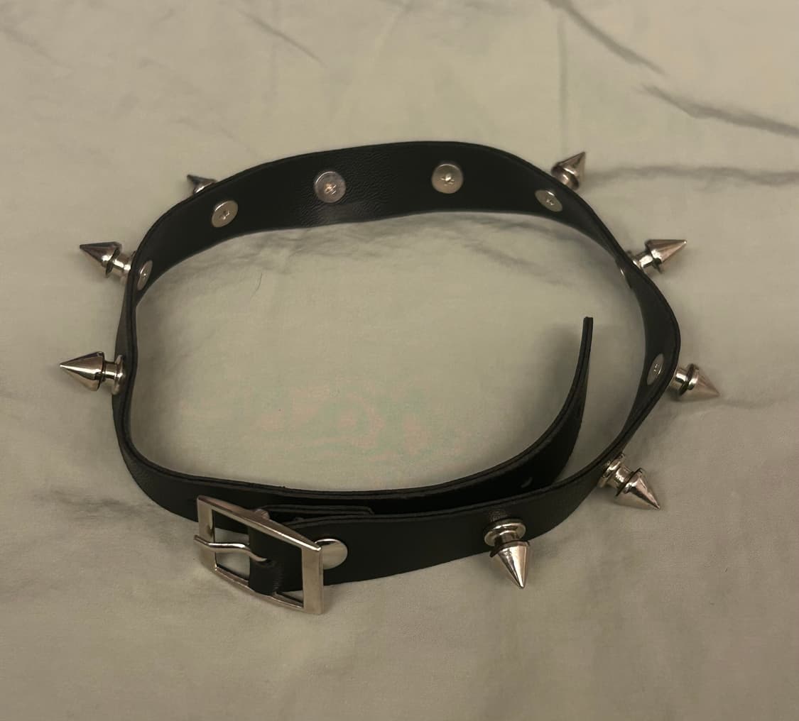 펑크 스터드 초커 세트 상품이미지2