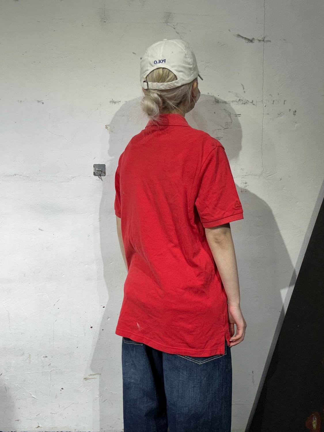 나이키 레드 잉글랜드 화이트 로고 축구팀 반팔티 L 상품이미지3