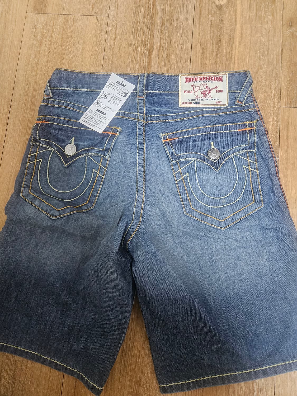 (새상품) 트루릴리젼 데님 스윔 반바지 31 상품이미지1