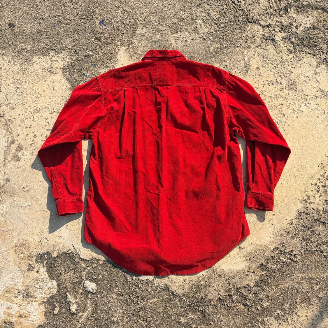 90s 버드와이저 빈티지 코듀로이 셔츠 M 상품이미지6