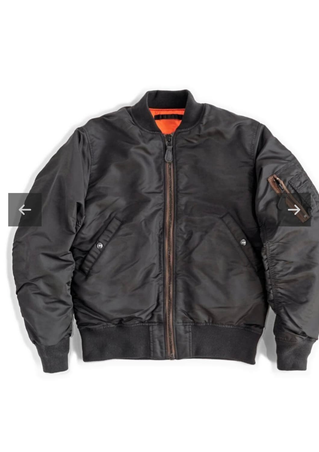 Houston Japan ma-1 jacket XXL 상품이미지3