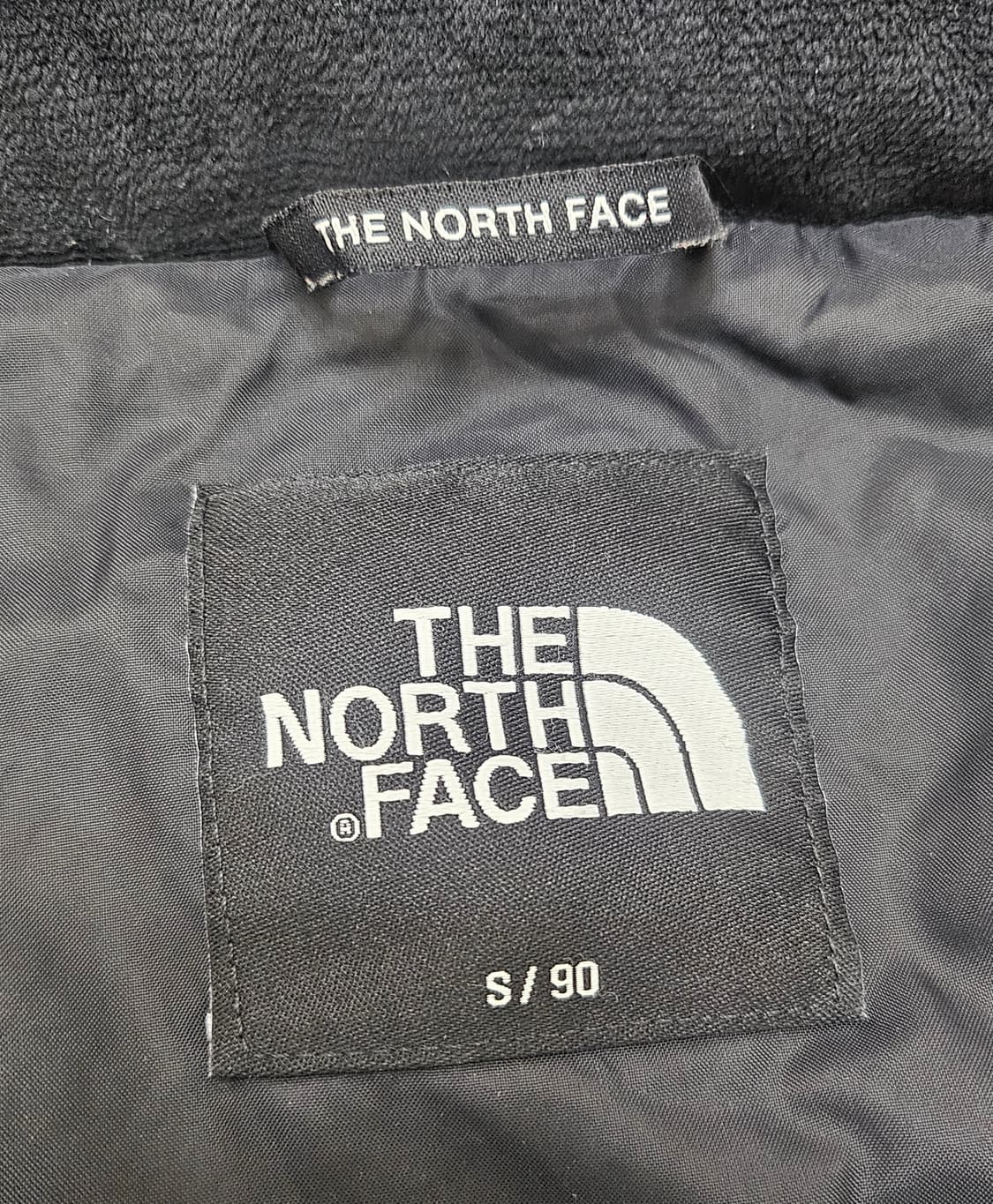 (90~95)S☆우주매물☆노스페이스화이트라벨익스플로링[블랙]구스다운롱패딩 상품이미지2