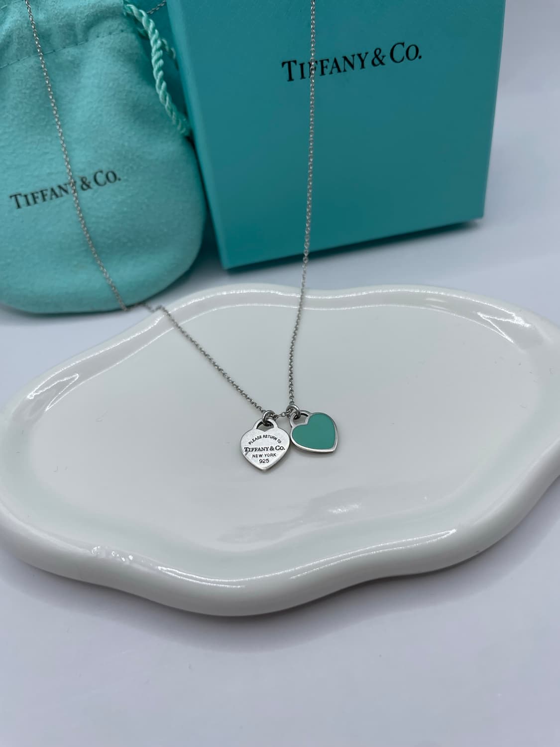 티파니앤코 목걸이 리턴 투 더블 하트 네크리스 미니 상품이미지2