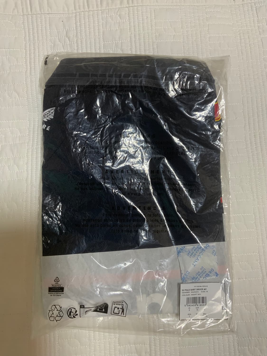 2025 F1 레드불 레이싱 막스베르스타펜 팀폴로 유니폼 판매합니다 상품이미지2