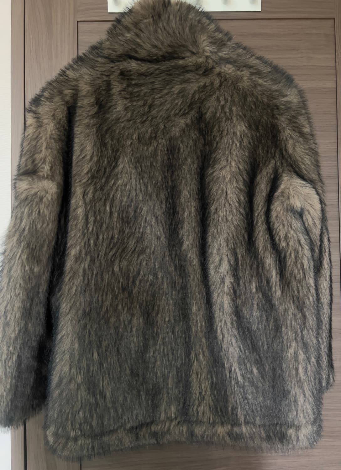 버클 롱 헤어 퍼자켓 s 상품이미지4