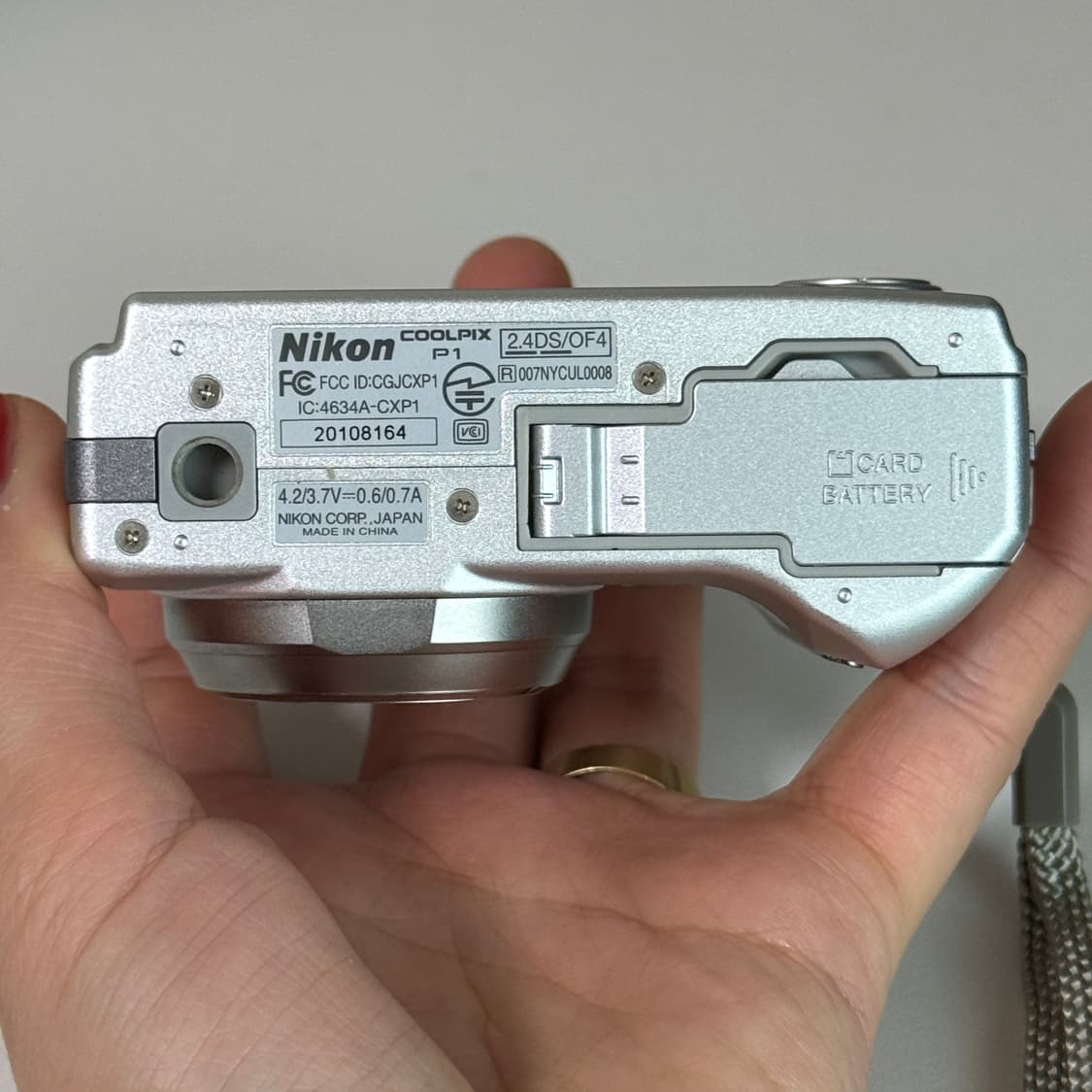 저화소☁️니콘 쿨픽스 P1 빈티지 디카 디지털카메라 상품이미지6