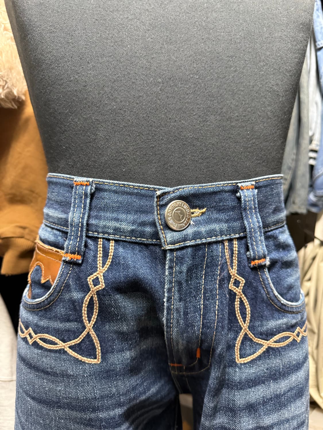 [32] 에드윈 블루트립 웨스턴 데님팬츠 상품이미지2