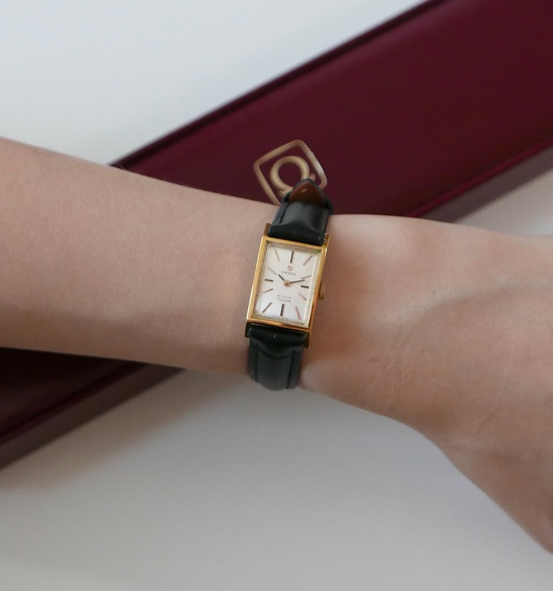 오메가 빈티지 드빌 튈러 탱크 여성용 시계 상품이미지1