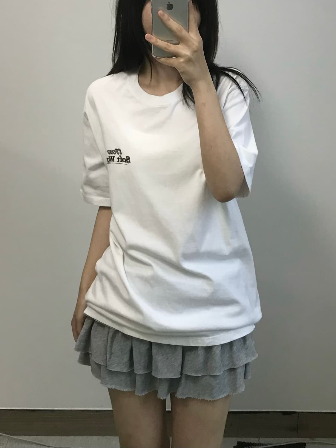 디스이즈네버댓 화이트 반팔 티셔츠 상품이미지1