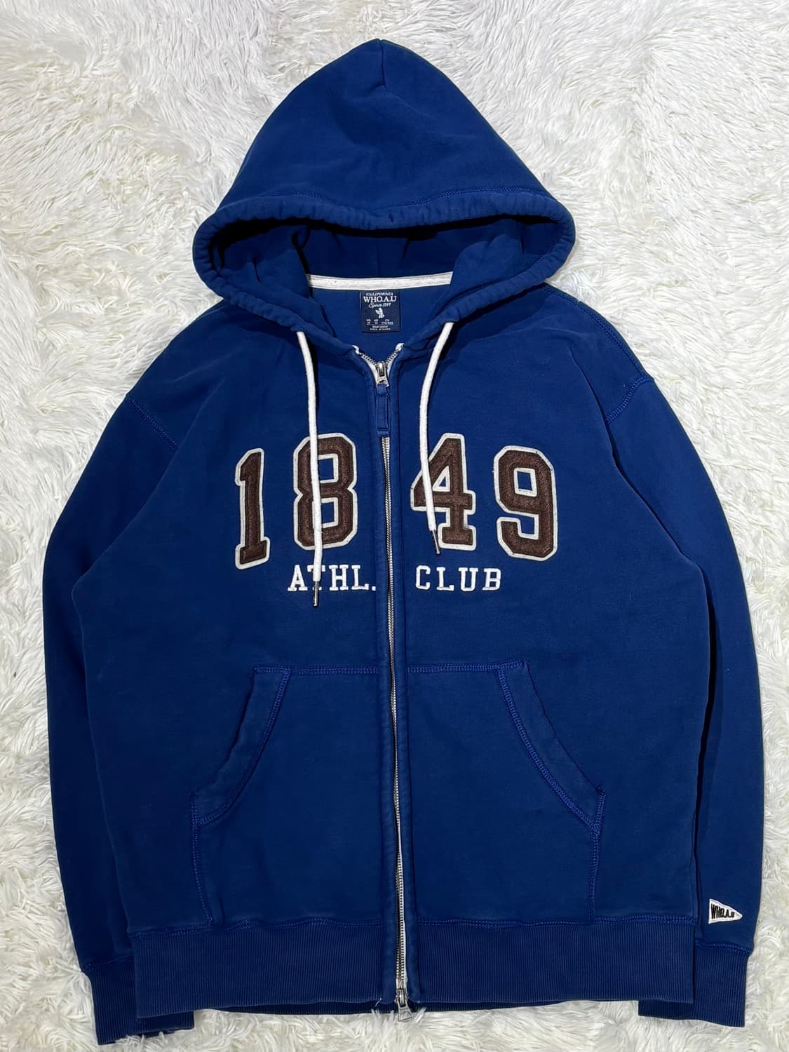 후아유 빅로고 투웨이 후드집업 상품이미지4