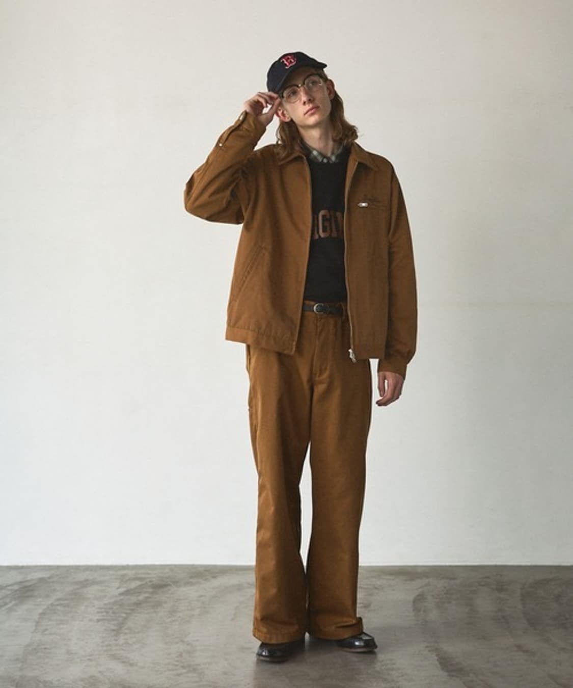 EMMA CLOTHES Over Twill Work Jacket 상품이미지5