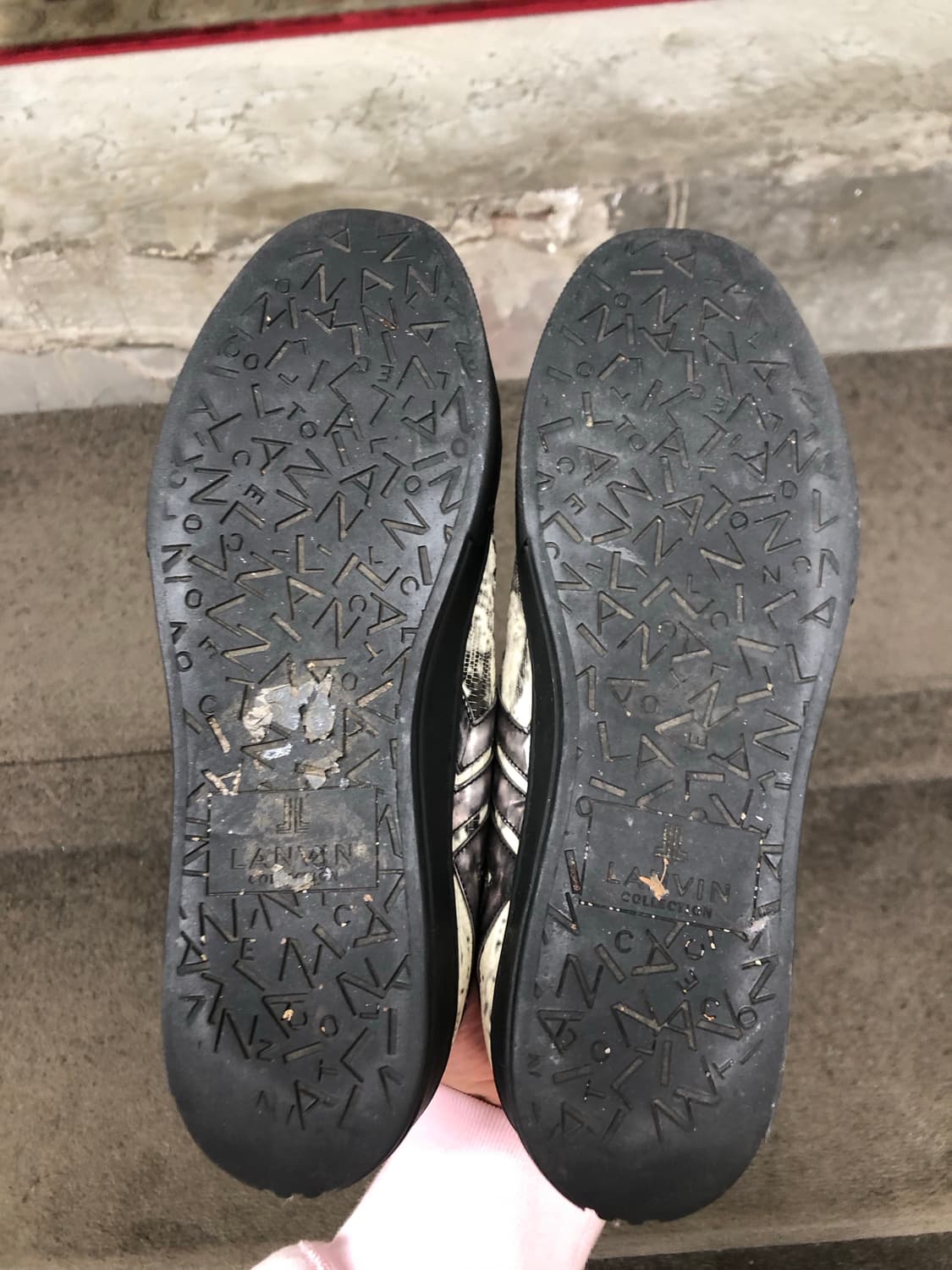 랑방 컬렉션 파이톤 스니커즈 상품이미지5