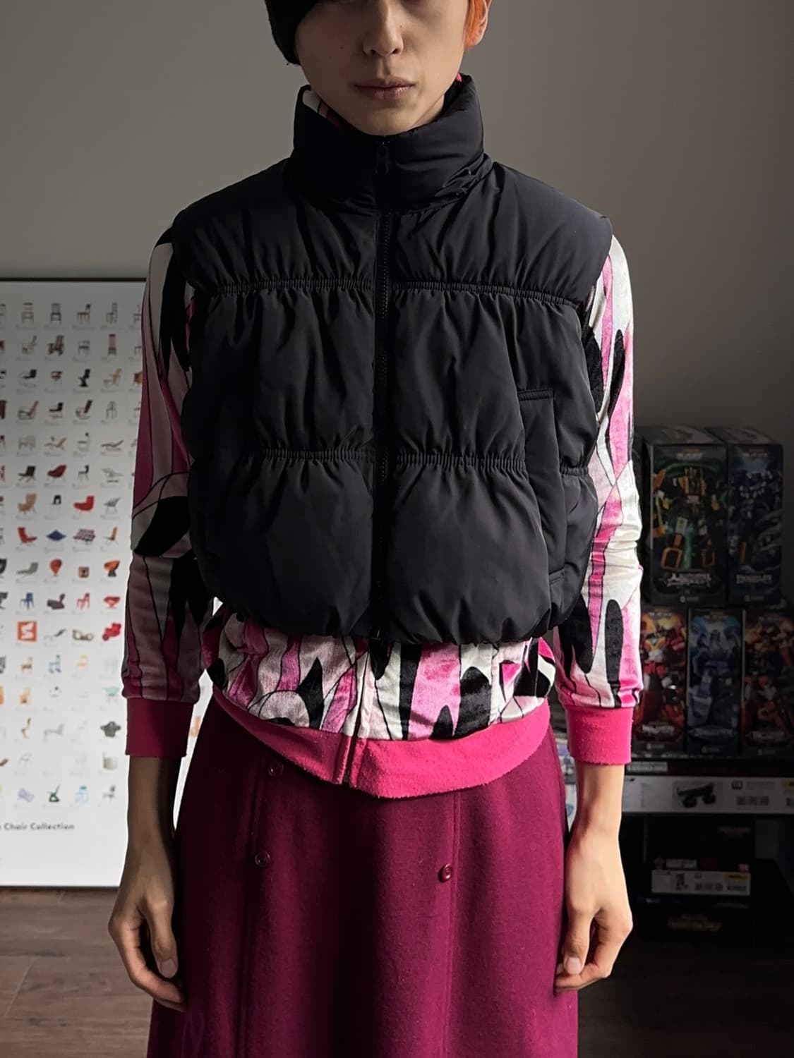 H&M 크롭 푸퍼 베스트 상품이미지2