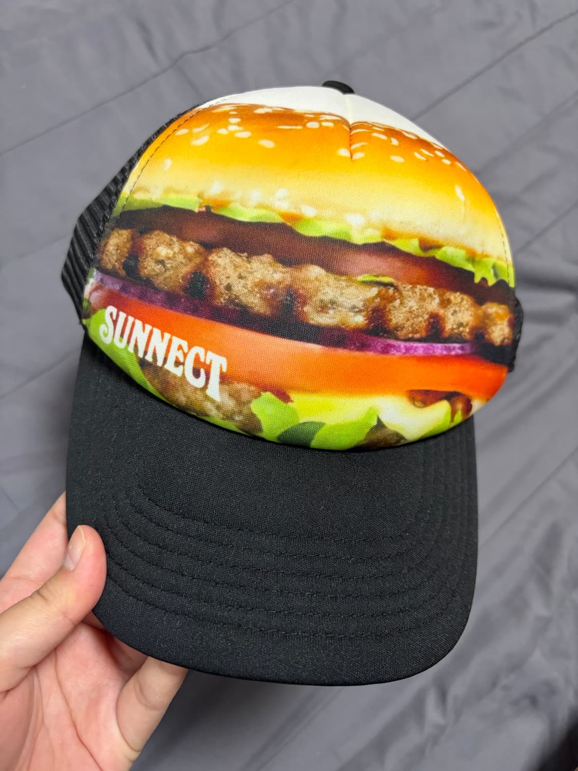 써넥트 버거 트러커 캡 블랙 상품이미지6