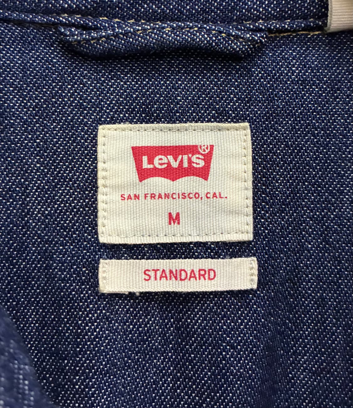 (M)리바이스 데님 투포켓 웨스턴셔츠 데님셔츠 lvc 상품이미지9