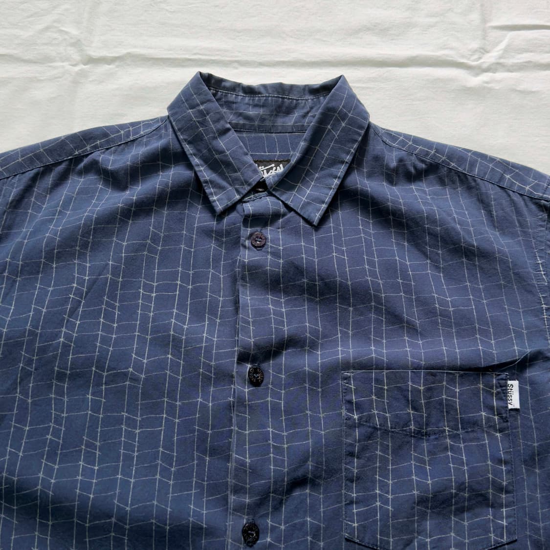 90s 올드 스투시 반팔 셔츠 USA 상품이미지2