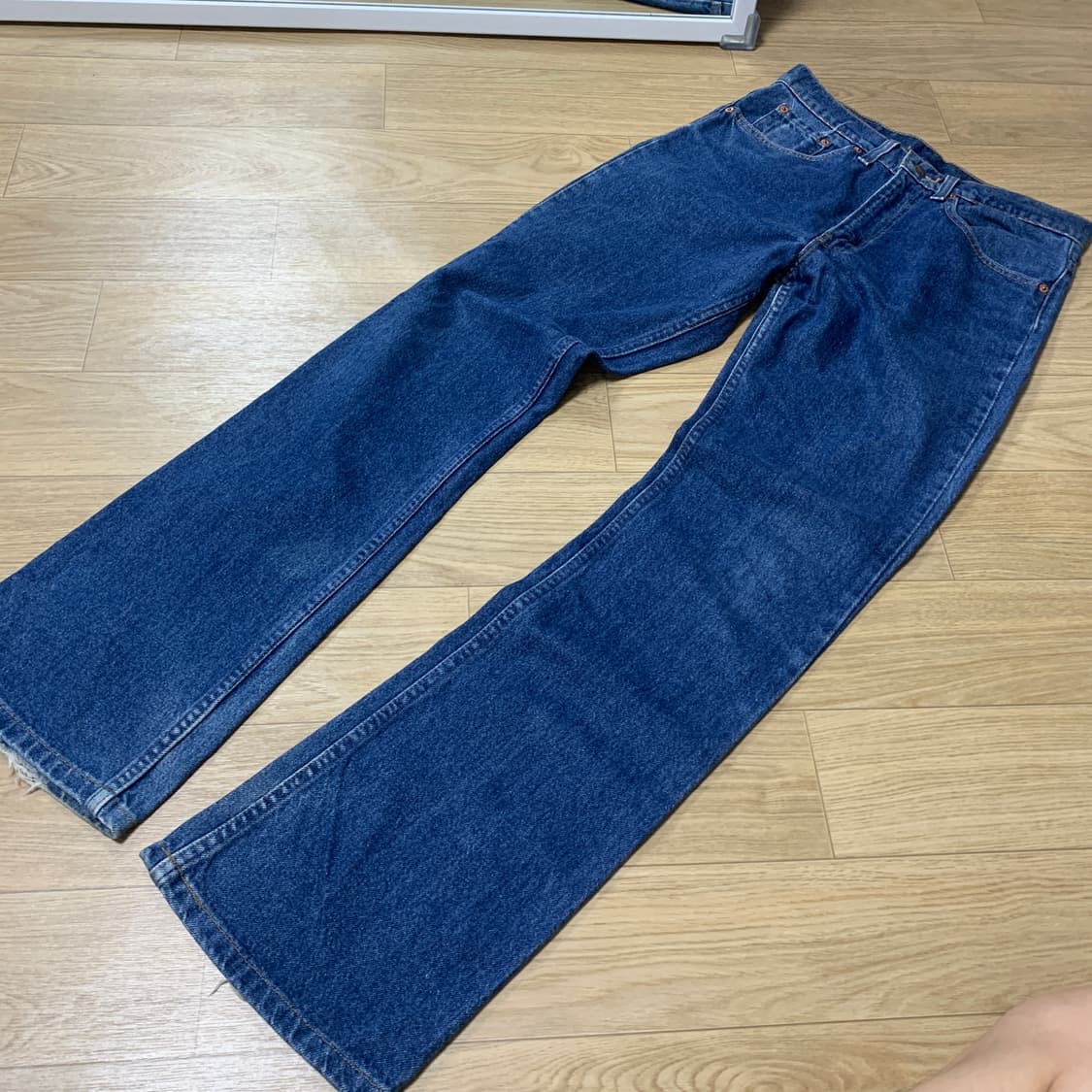 실측30x32) 93년 levi's 리바이스 517 부츠컷 데님 상품이미지2