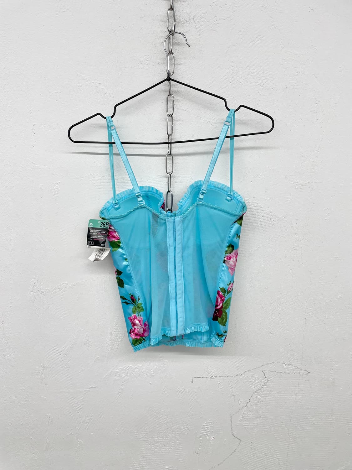 페어리 플로럴 새틴 코르셋 상품이미지6