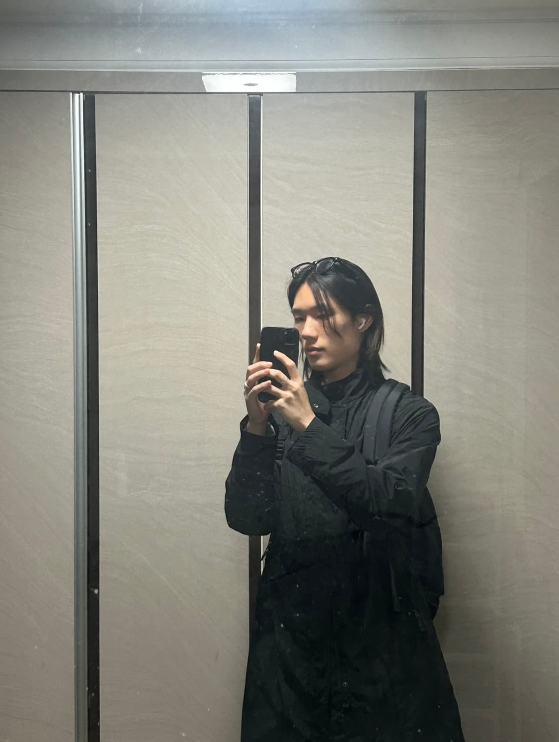 아르마니 꼴레지오니 나일론 코트 상품이미지1