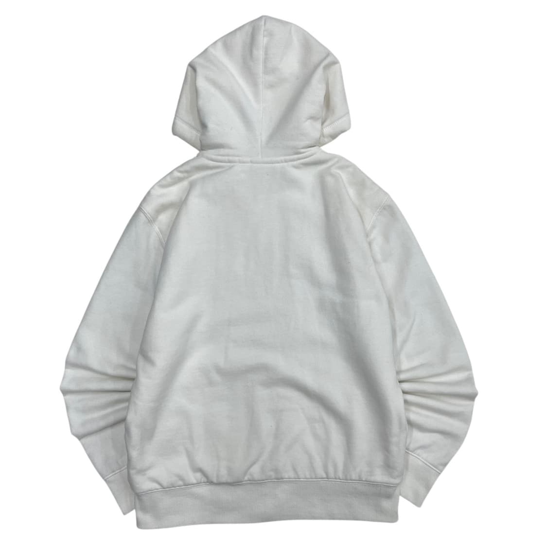 후아유 연보라 패치로고 화이트 후드집업 L 상품이미지3