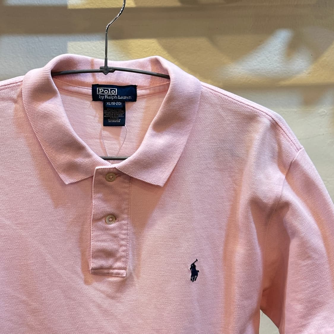 폴로 랄프로렌 분홍색 반팔 카라티 상품이미지2
