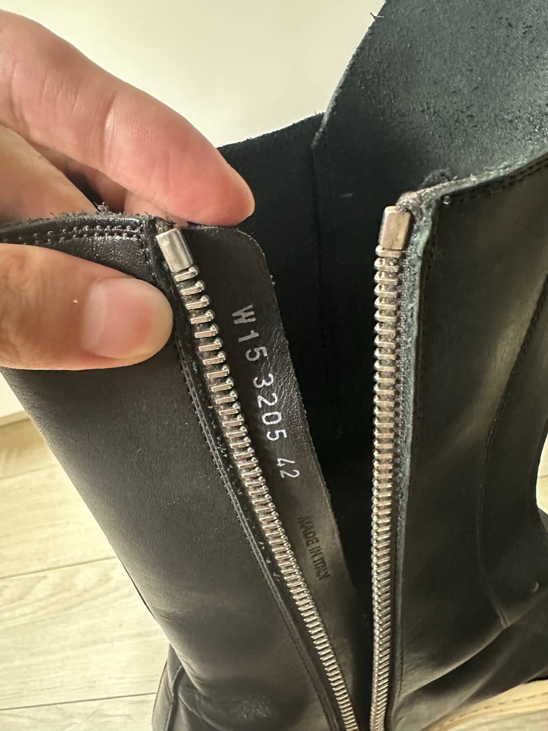 릭오웬스 메가텅 레더 라몬즈 상품이미지4