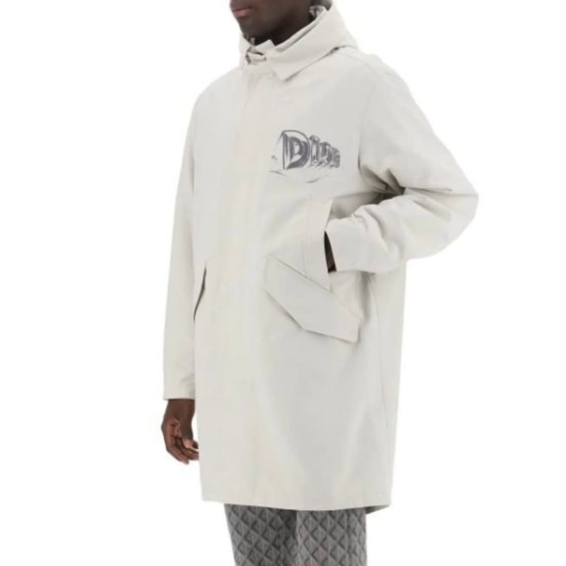 [미사용/54] 23FW 디올 테크니컬 코튼 오토만 파카 후드자켓 상품이미지9