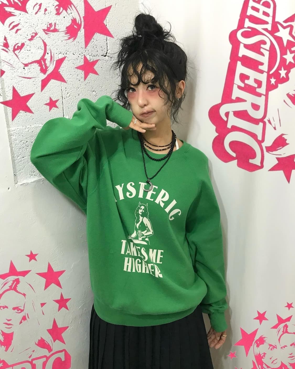 Hysteric Glamour His Girl Sweat Shirt 상품이미지1