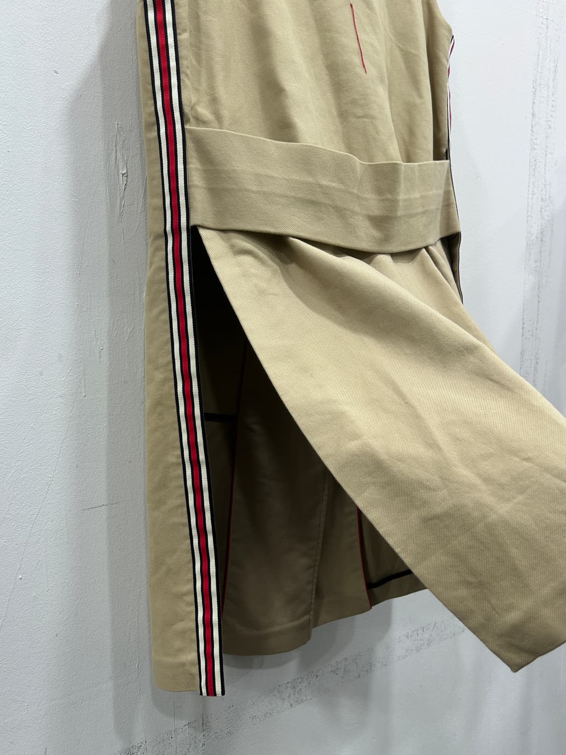 로스트인미 이탈리아 브랜드 코튼 롱 더블버튼 베스트 44-55 상품이미지6