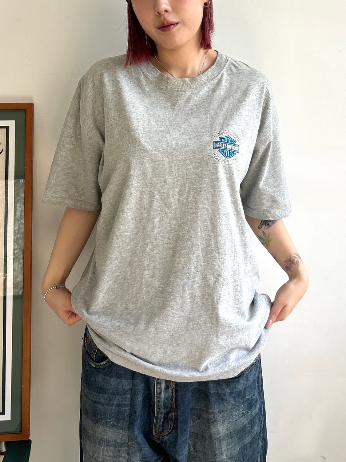 90’s Harley-Davidson 반팔 티셔츠 상품이미지2