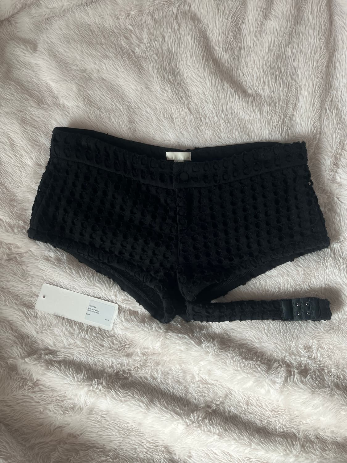 [새상품] 본네  Strap micro shorts (Black) 3 상품이미지4