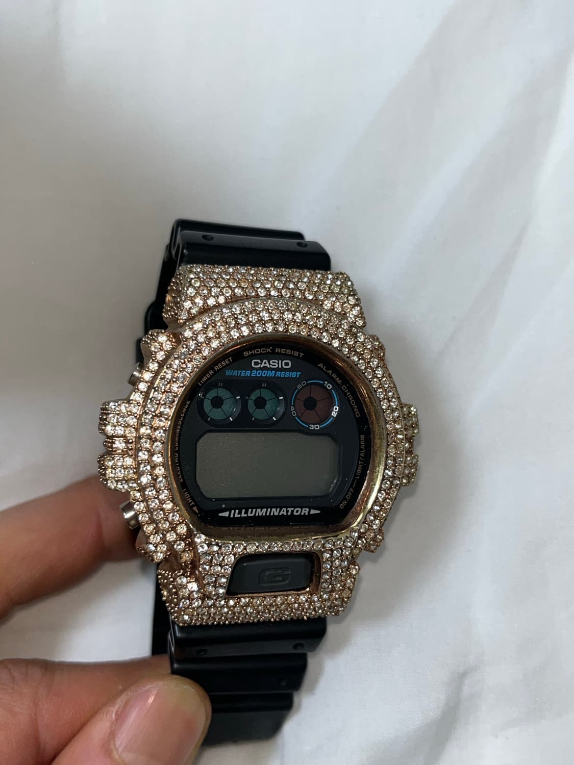 G-SHOCK지샥  풀파베 커스텀 아이스드아웃 시계 상품이미지2