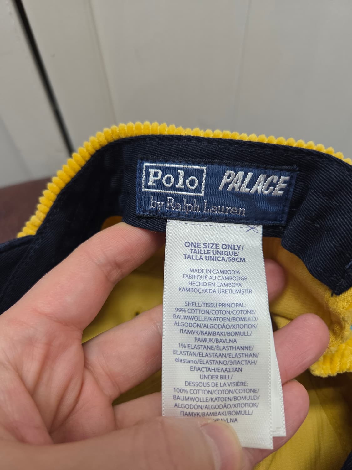 폴로 팔라스 한정판 코듀로이 볼캡 상품이미지7