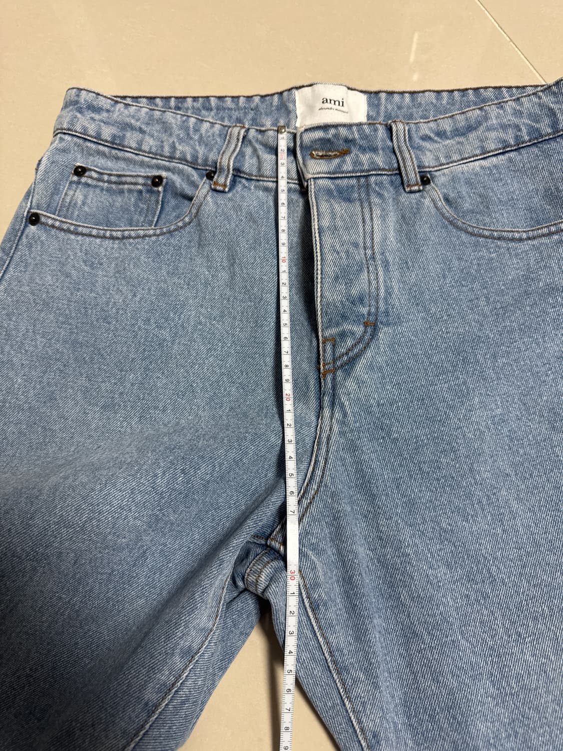 아미 연청바지 30(정품) 상품이미지7