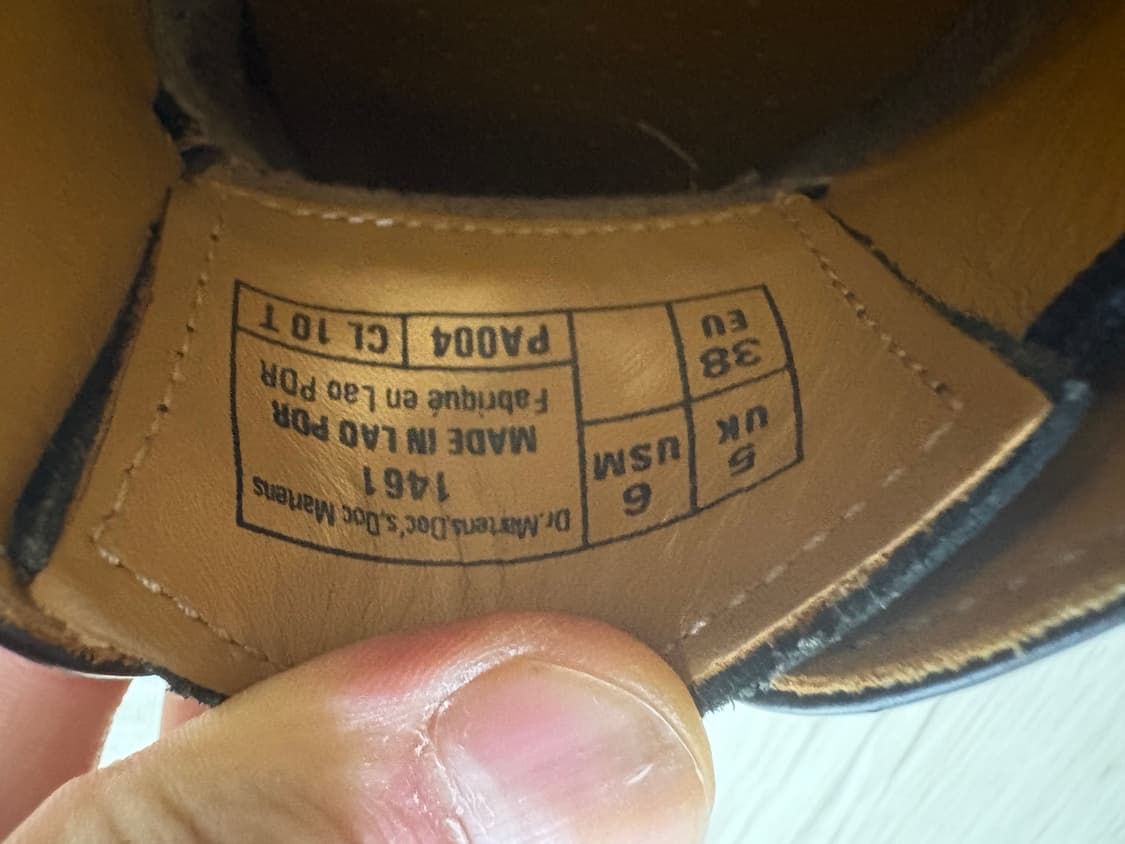 닥터마틴 1461 3홀 스무스 240 상품이미지7