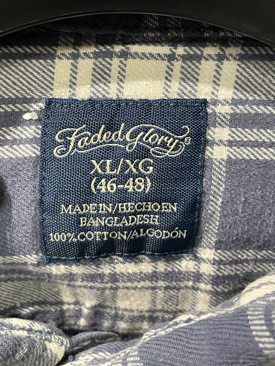 빈티지 헤비 코튼 플란넬 체크 셔츠 상품이미지6