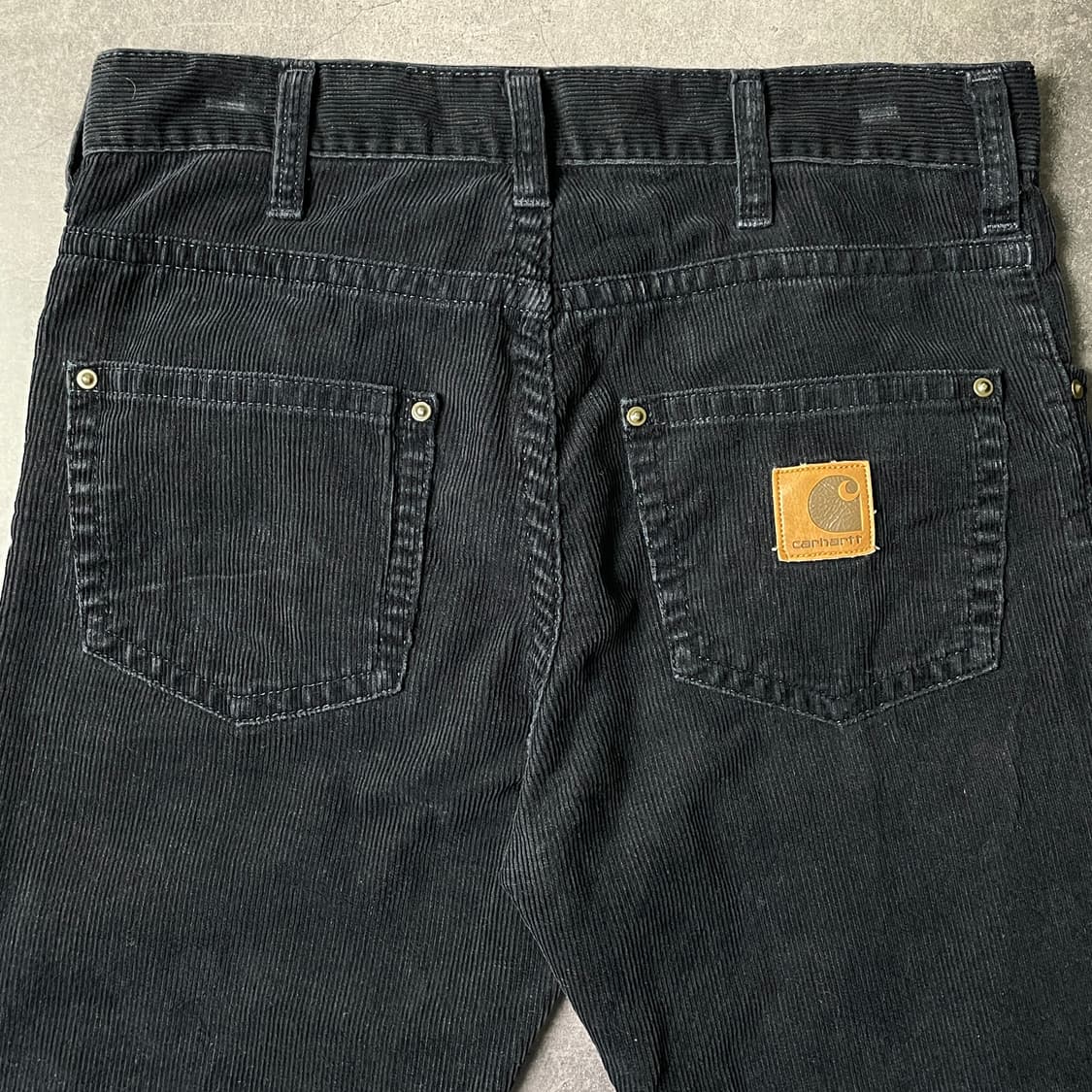 CARHARTT 칼하트 빈티지 네이비 코듀로이 워크 팬츠 A00878 상품이미지6