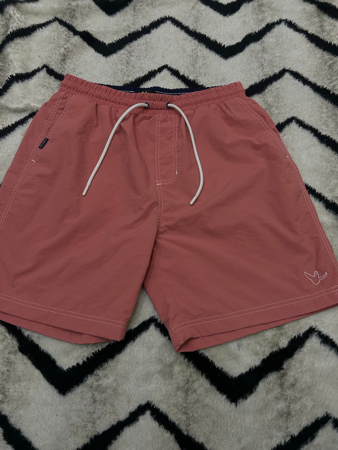 [XL]와키윌리 나일론 반바지/핑크 상품이미지2