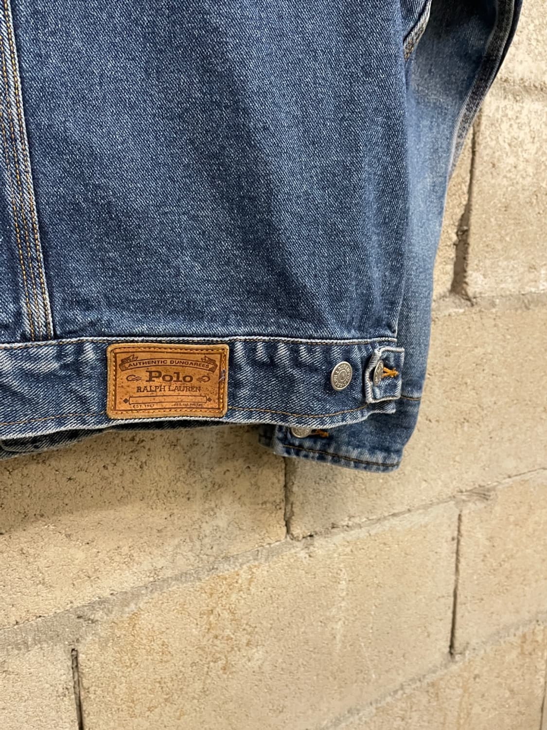 폴로 랄프로렌 덩가리 데님 워크 자켓  상품이미지6