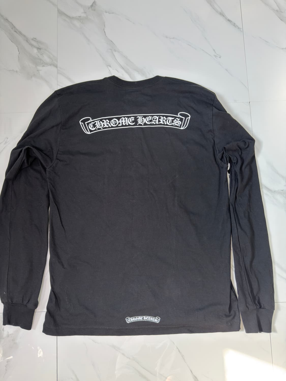 새상품 신형 크롬하츠 스크롤라벨 롱슬리브 L 상품이미지6