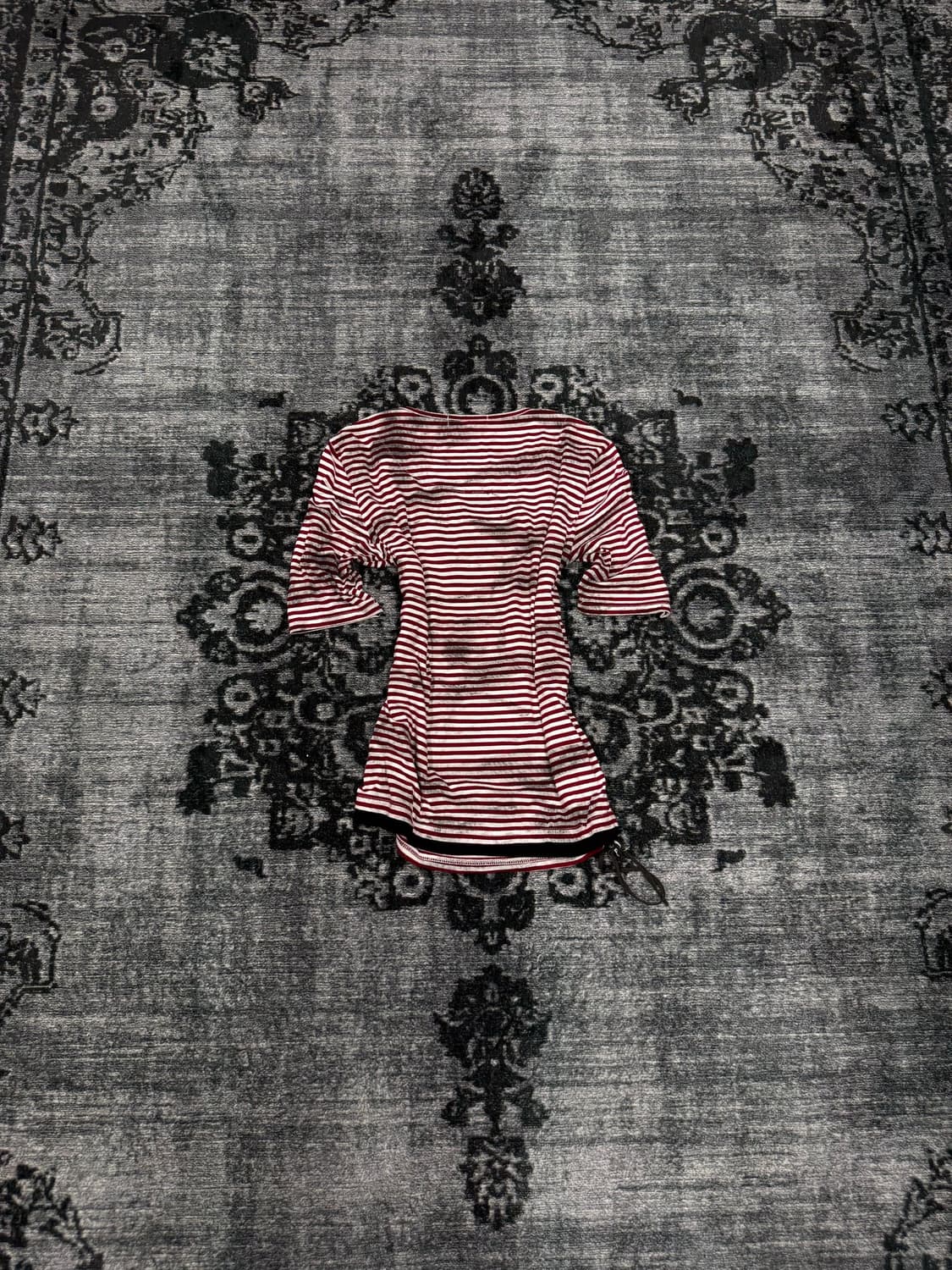 Semantic design 00s pirate stripe drapin 상품이미지6