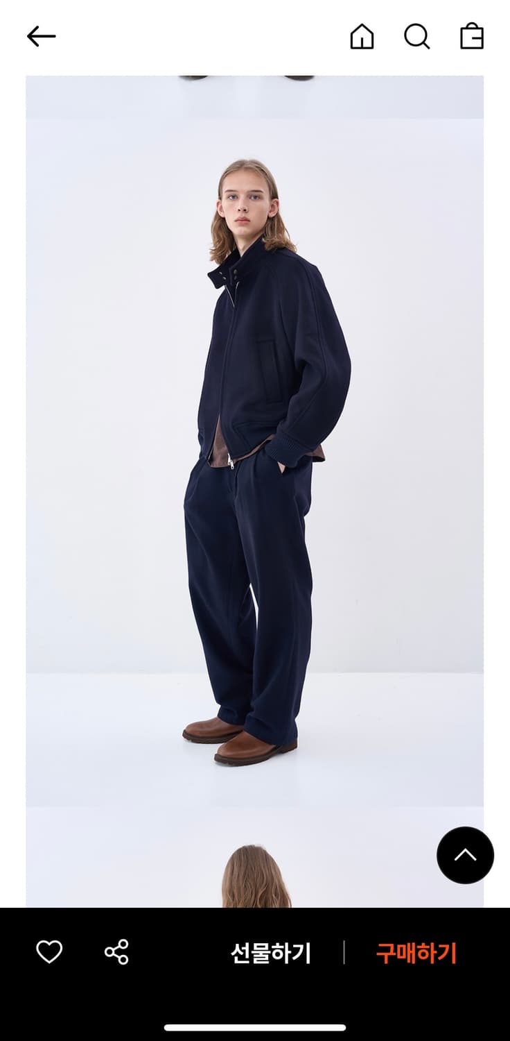 애프터프레이 리가즈 해링턴 블루종 M 상품이미지2