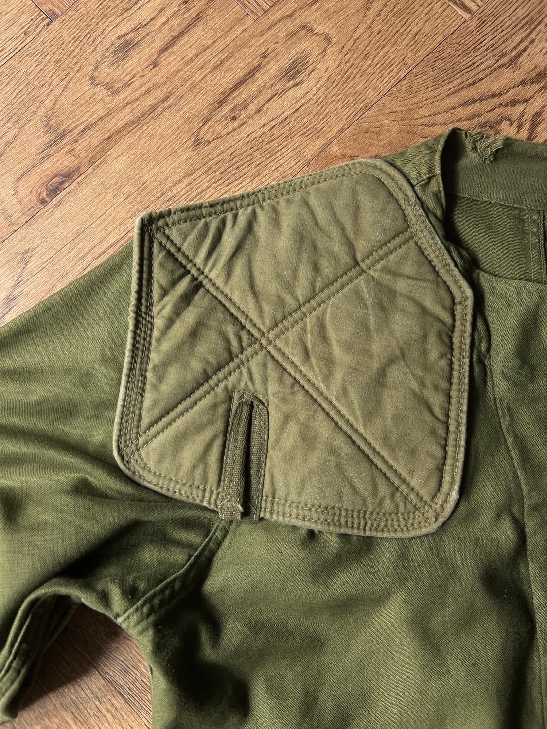 [M]60's 오리지널 U.S 밀리터리 OG-107 슈팅 자켓 상품이미지3