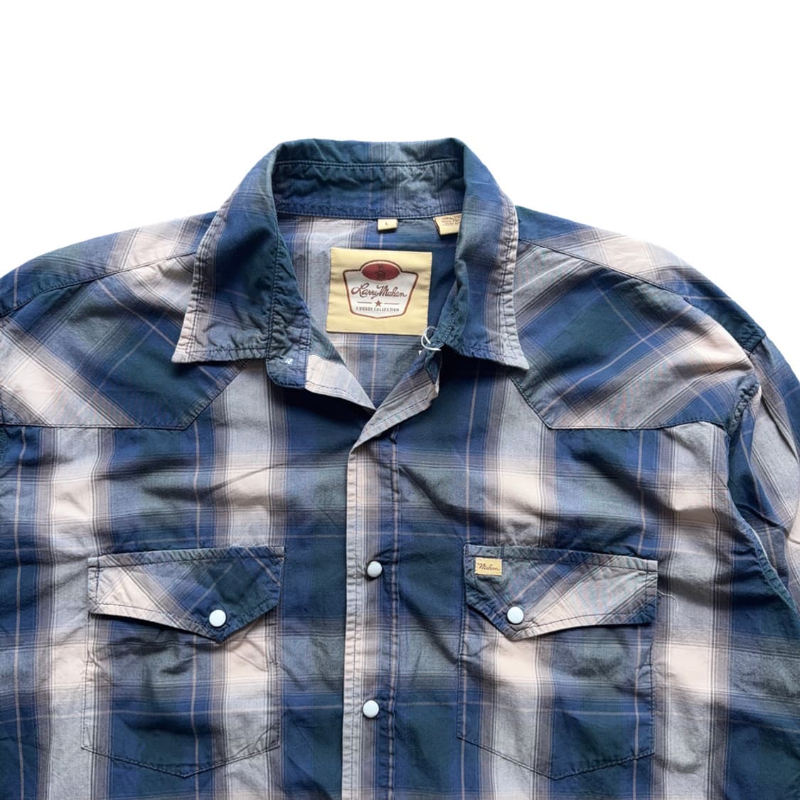 Larry Mahan Cowboy Check Shirt 상품이미지4