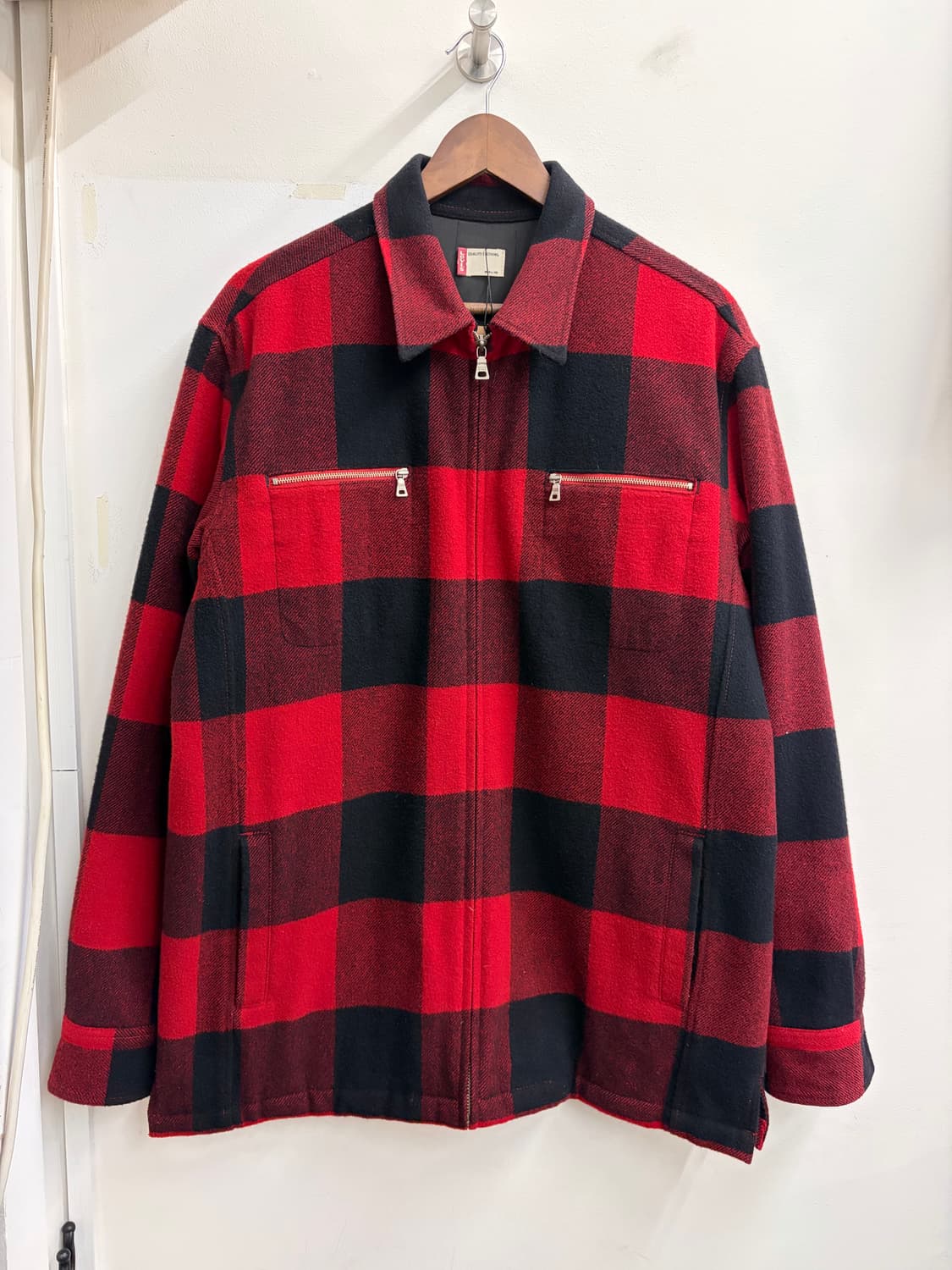 N210. 리바이스 타탄체크 자켓 상품이미지1