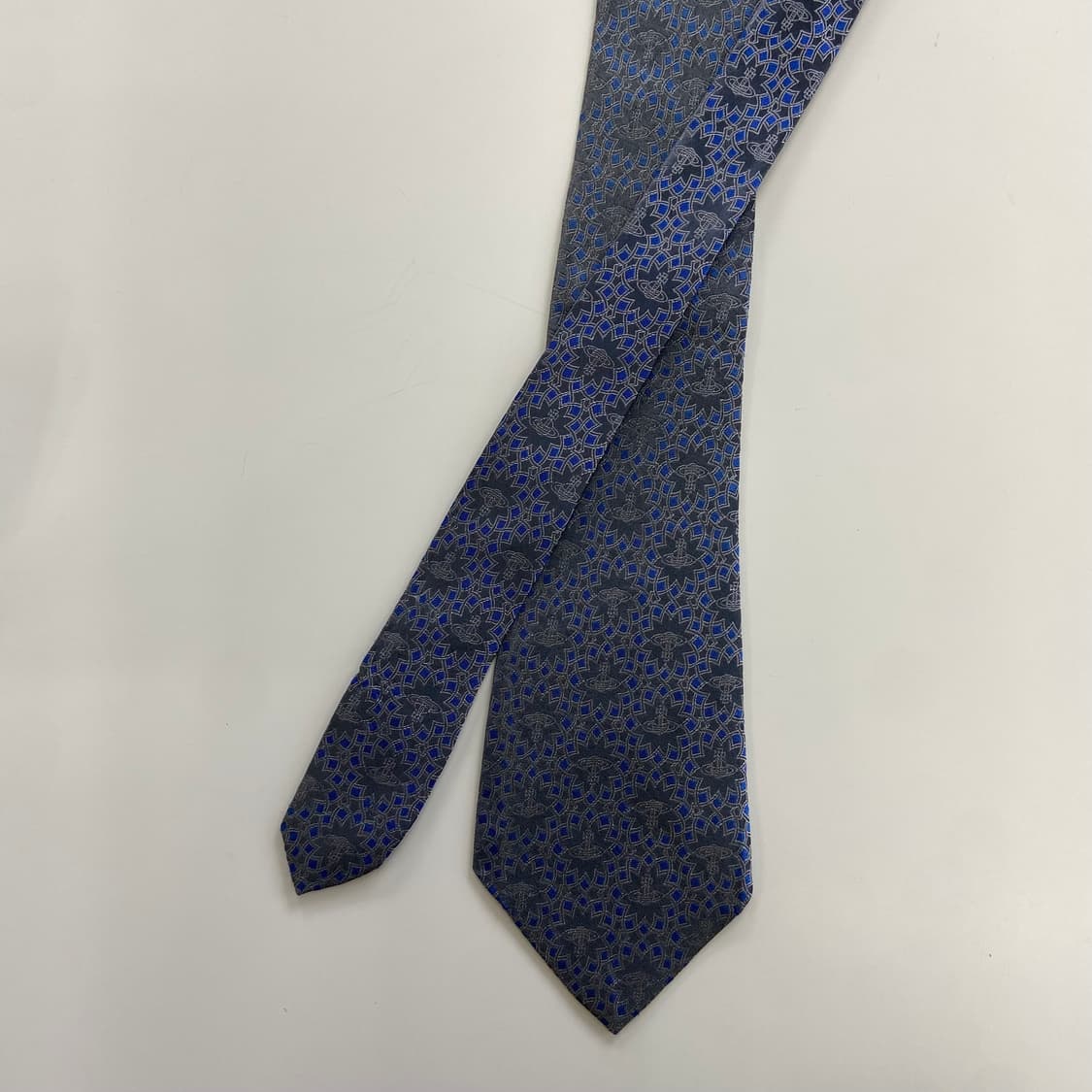 비비안웨스트우드 모노그램 정품 명품 넥타이(Vivienne) 상품이미지2